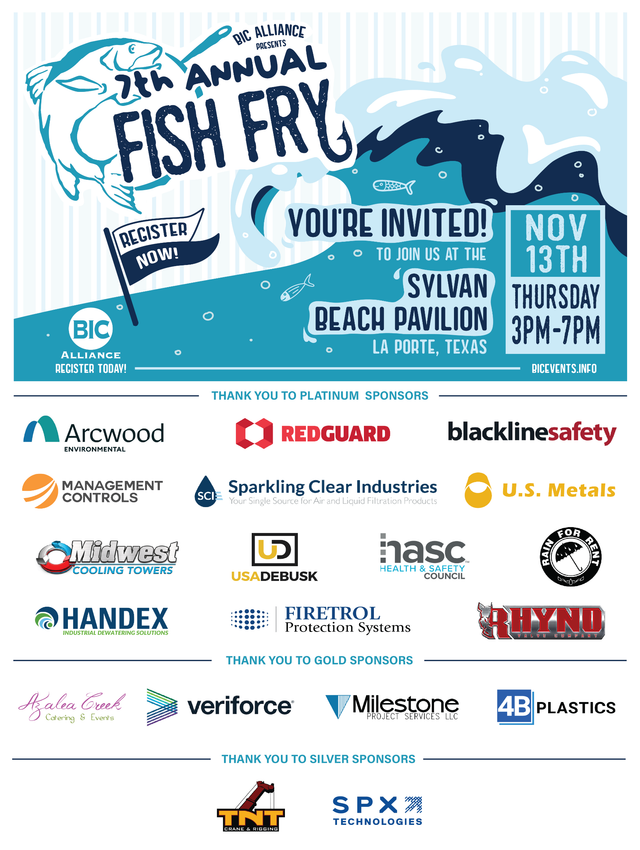 Save the Date: 7th Annual BIC Alliance Fish Fry